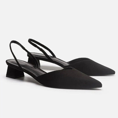 Eveloria Damen Slingback Pumps Niedrige Ferse