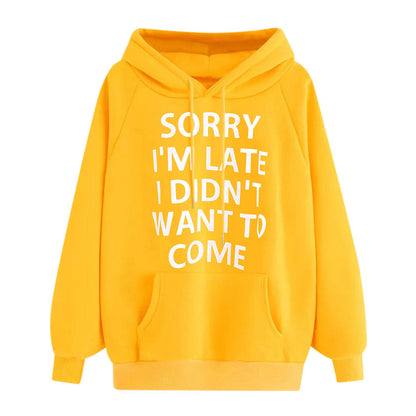 Damen Kapuzenpullover Witzig Spruchdesign Eveloria