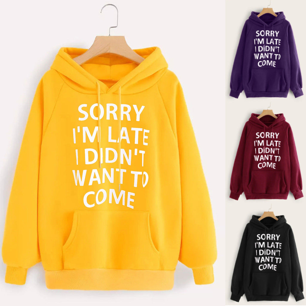 Damen Kapuzenpullover Witzig Spruchdesign Eveloria - Eveloria