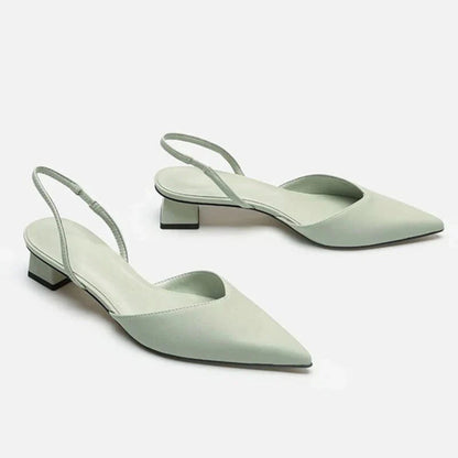 Eveloria Damen Slingback Pumps Niedrige Ferse