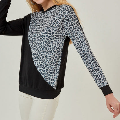 Damen Sweatshirt Tiermuster Eveloria