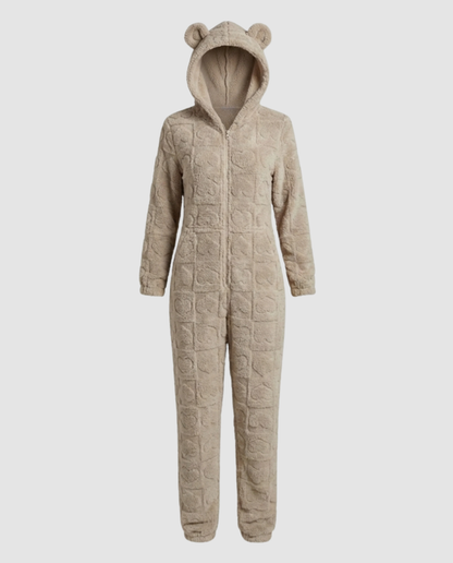 Gemütlicher Damen Fleece-Overall
