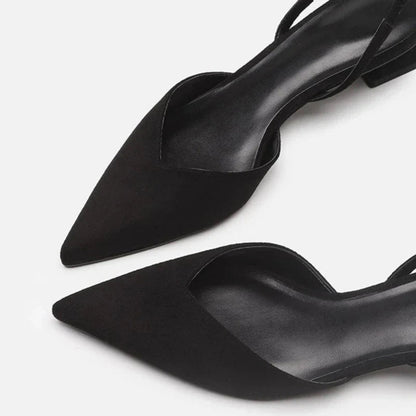 Eveloria Damen Slingback Pumps Niedrige Ferse