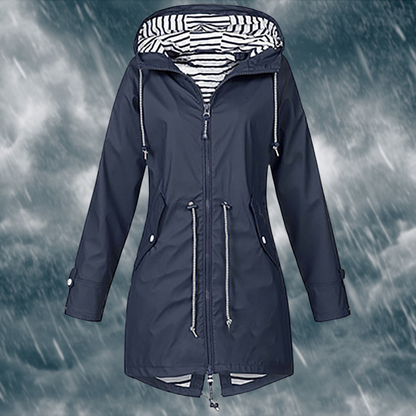 Eveloria Damen Regenjacke Wasserdicht