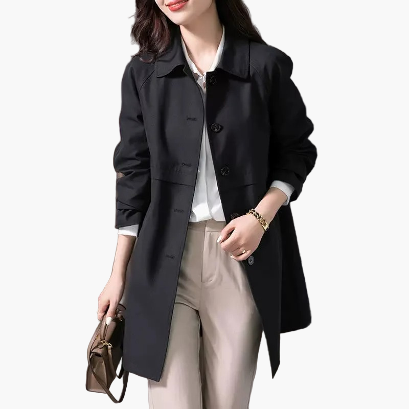 Damen Wintermantel Klassischer Stil