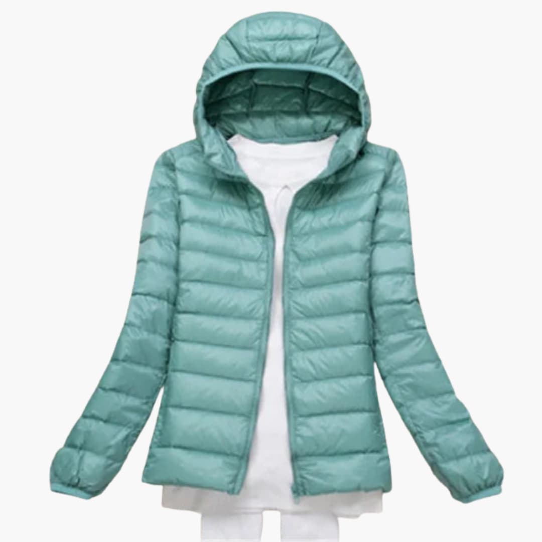 Damen Ultraleichte Daunenjacke Warm