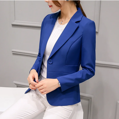 Eveloria Damen Blazer Langärmlig Büro