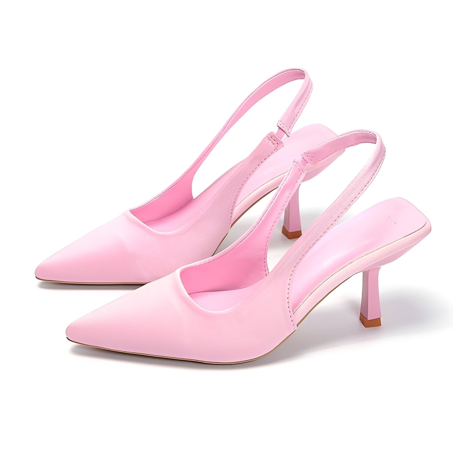 Damen High-Heels Pumps Spitze Schwarz - Eveloria