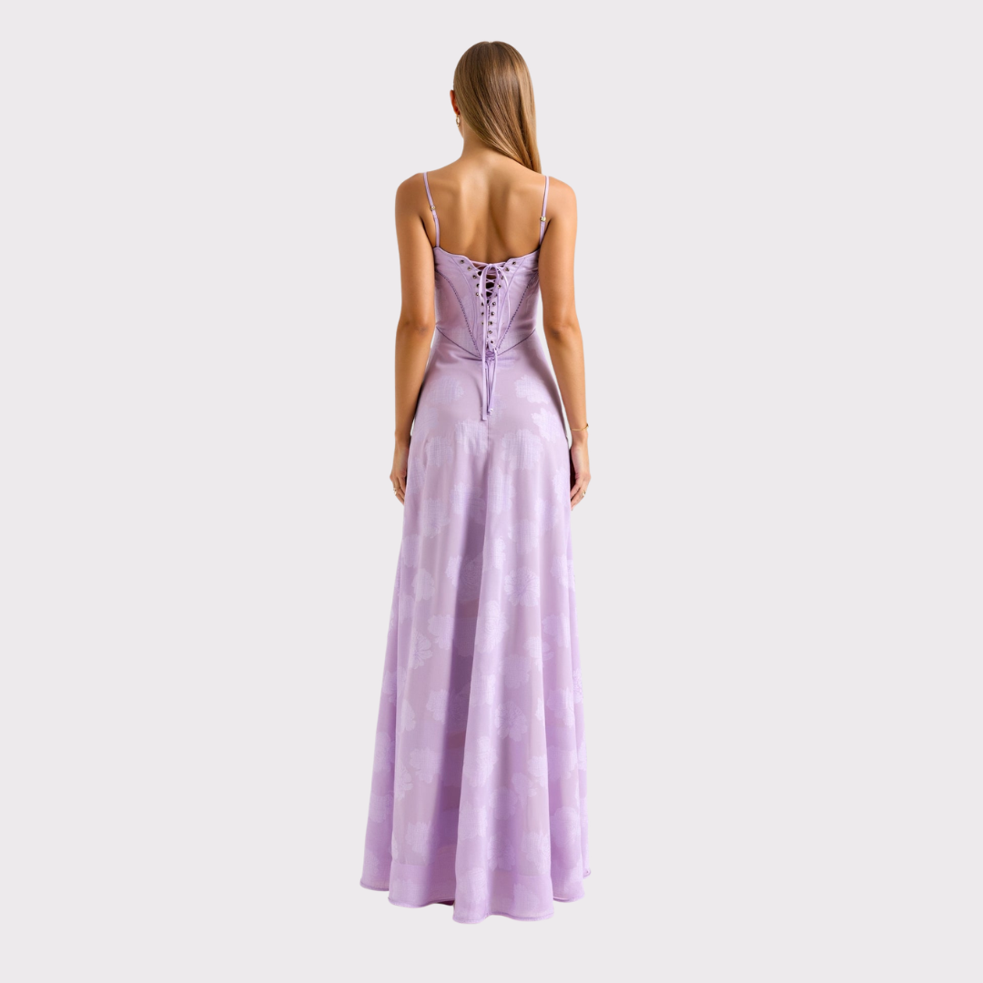 Damen Hochzeitsgast Maxikleid Lang