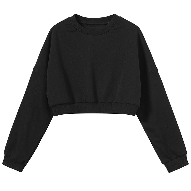 Damen Cropped Sweatshirt Eveloria
