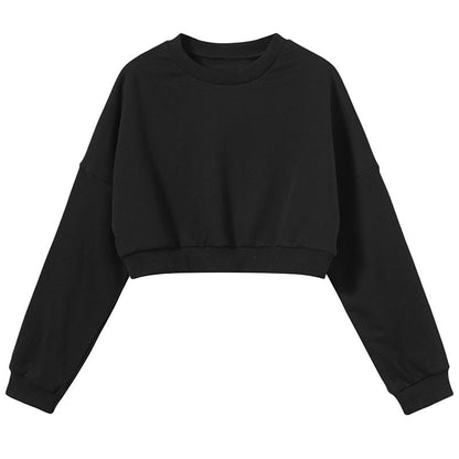 Damen Cropped Sweatshirt Eveloria