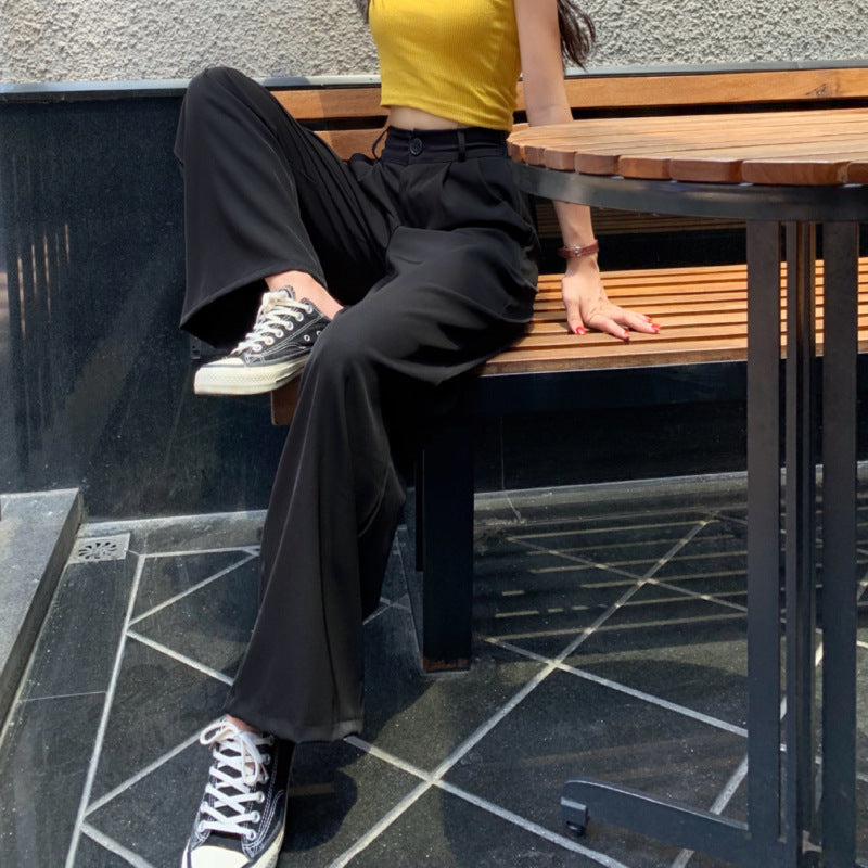 Damen Cropped Langarmshirt Weit Ärmel Elegantes Design