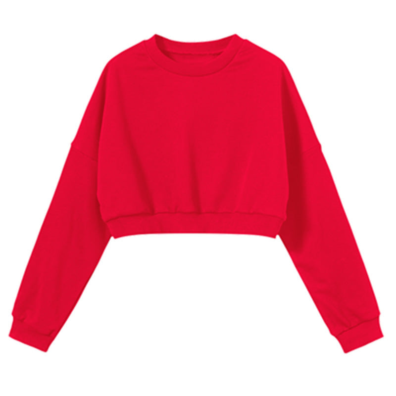 Damen Cropped Sweatshirt Eveloria