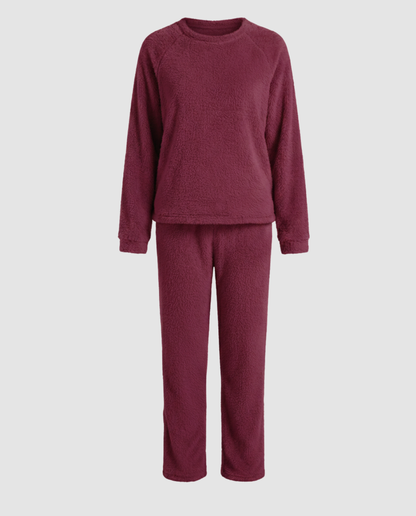 Fleece Pyjama Damen Kuschelig Weich