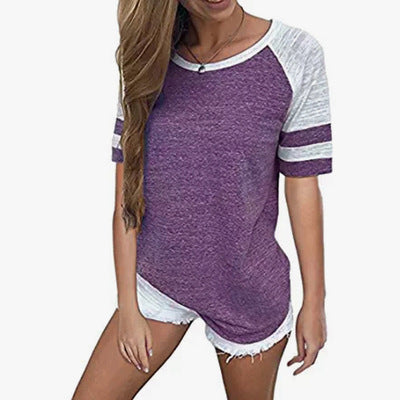 Damen Sportt-Shirt Atmungsaktives Material Lässig Grau