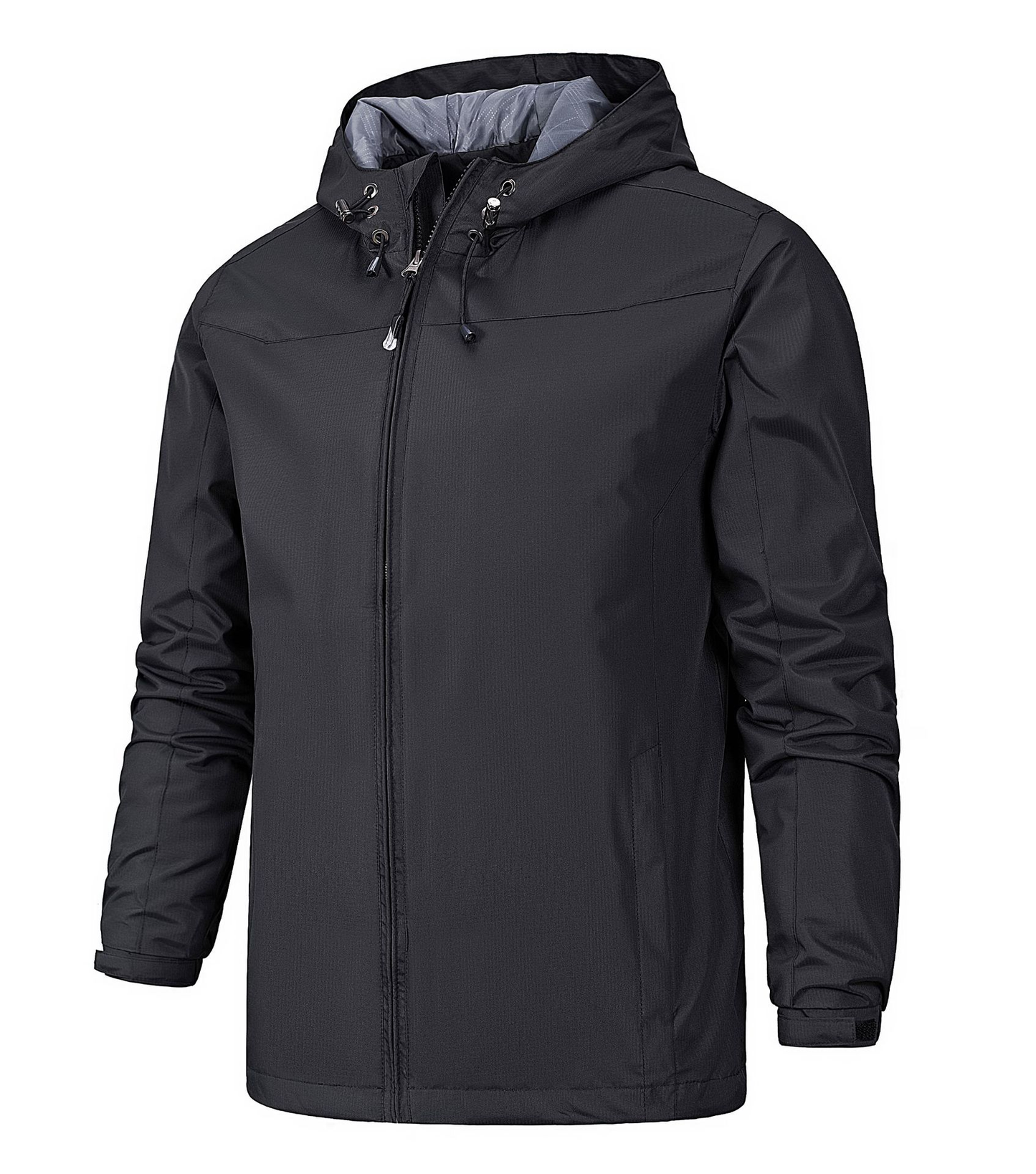 Herren Regenjacke Wasserdicht Leicht Atmungsaktiv