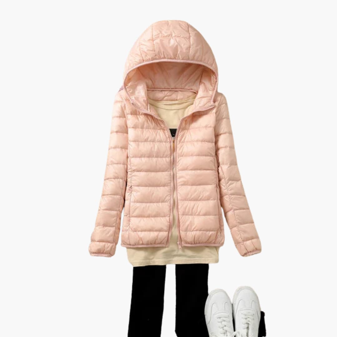 Damen Ultraleichte Daunenjacke Warm
