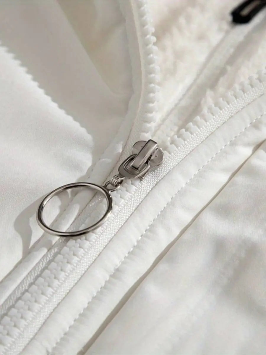 Damen Winterjacke Gefüttert Mit Kapuze Wärmeschutz