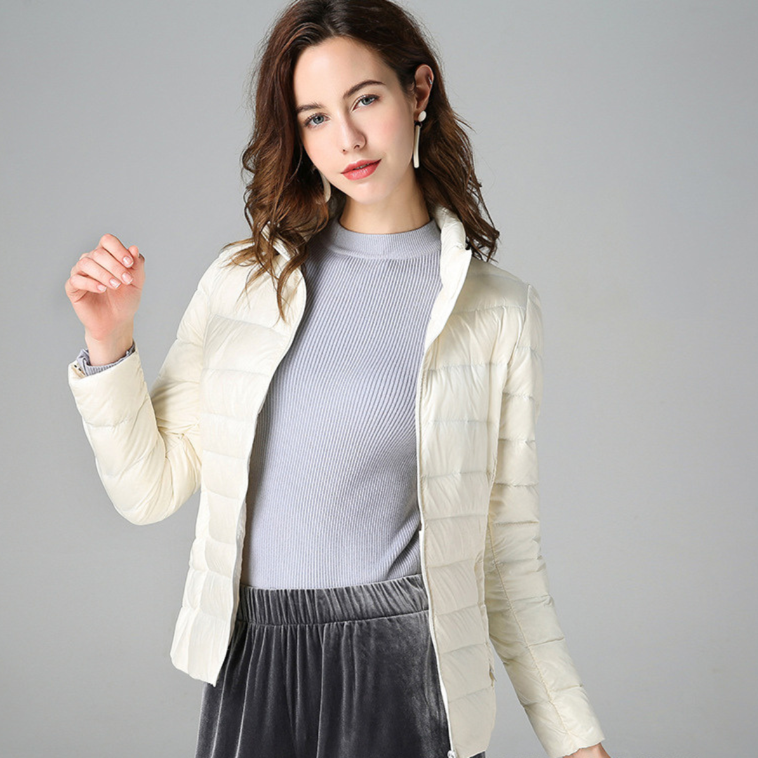 Eveloria Damen Ultraleichte Gefütterte Jacke