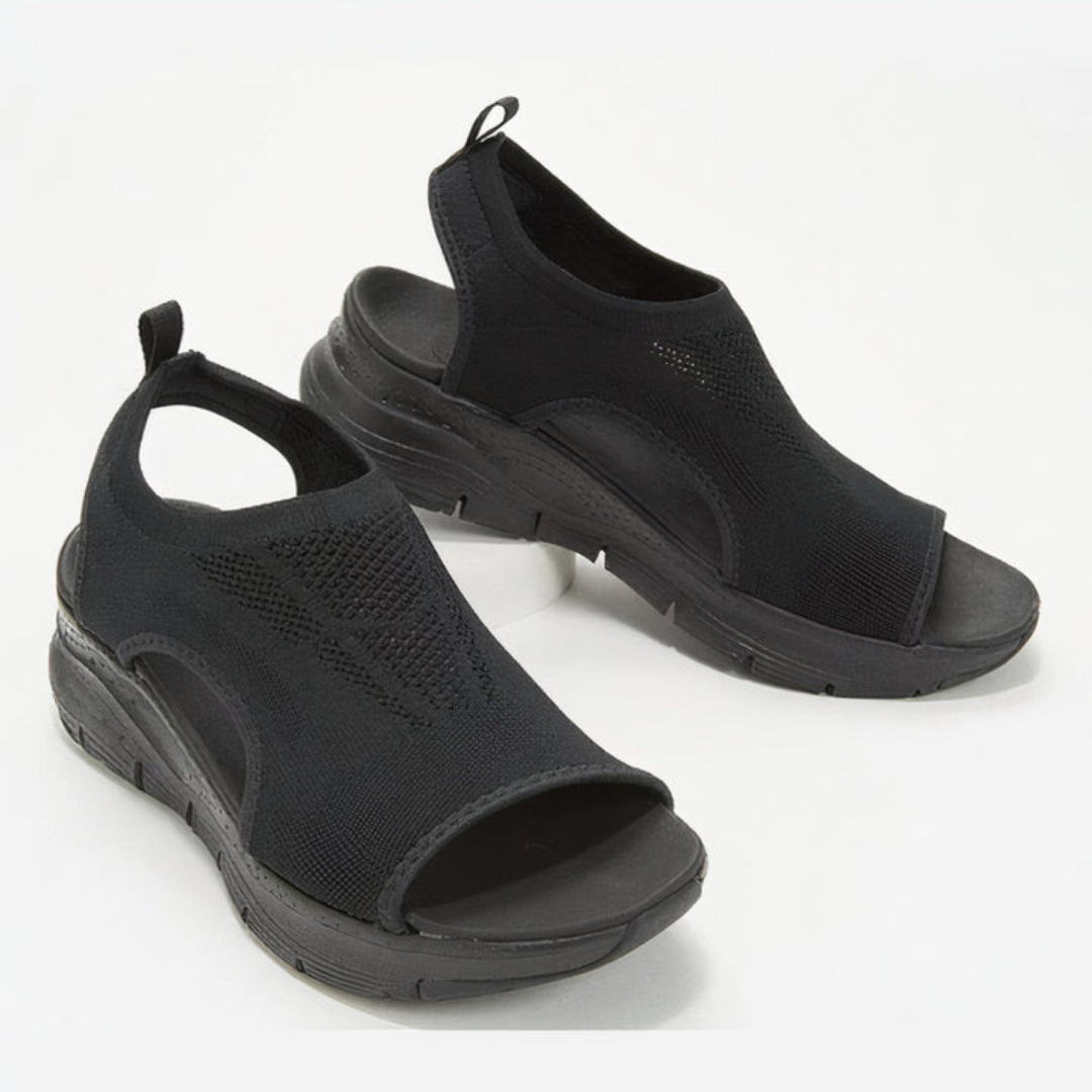 Eveloria Damen Orthopädische Sandalen Leicht