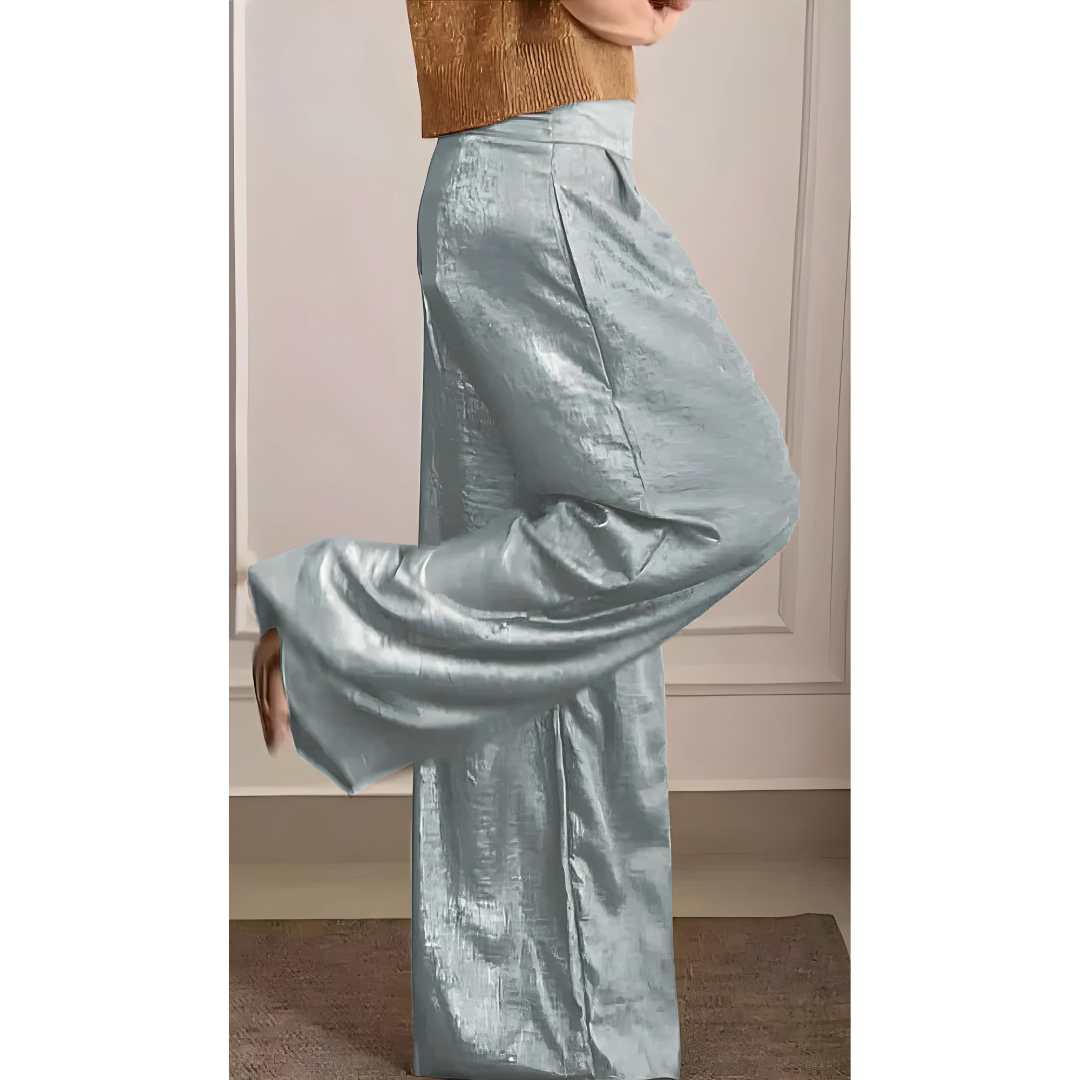 Eveloria Damenhohe Bundhose Elegant