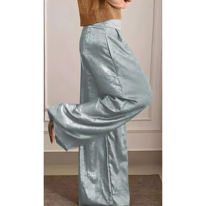 Eveloria Damenhohe Bundhose Elegant