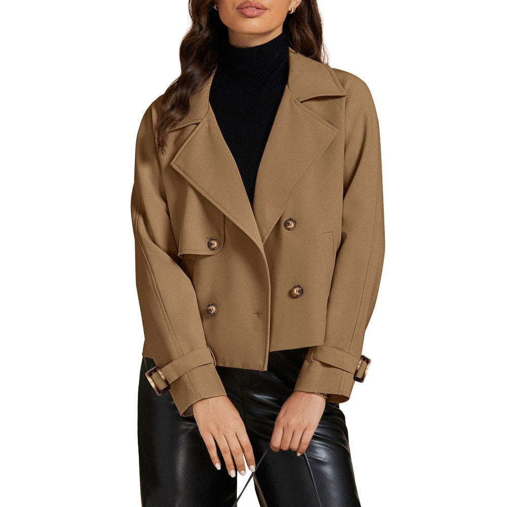 Damen Doppelreiher Kurzjacke Giovanna - Eveloria