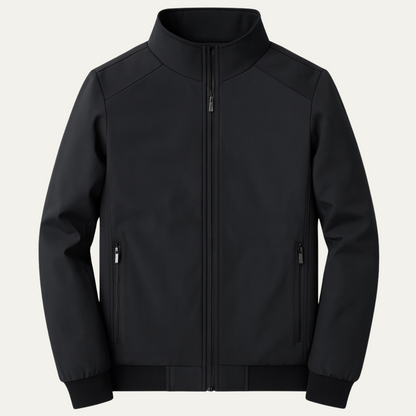 Herren Winterjacke Gepolstert Stehkragen Wärmend
