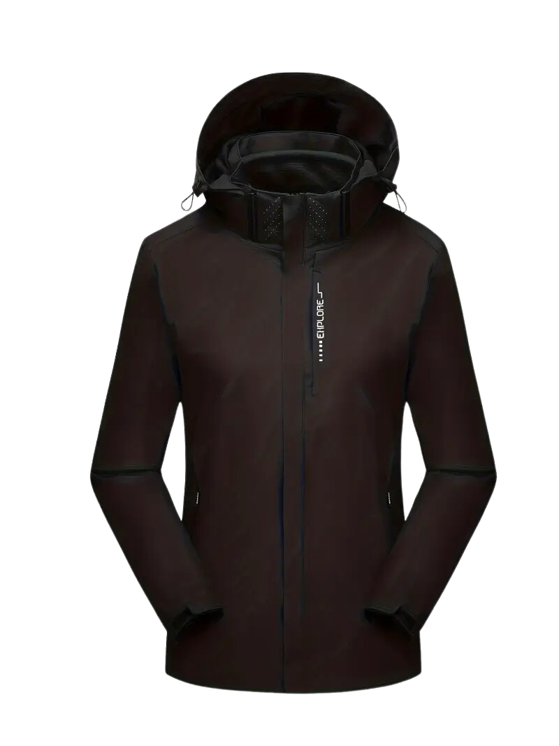 Eveloria Damen Outdoorjacke Stilvoll Wasserdicht