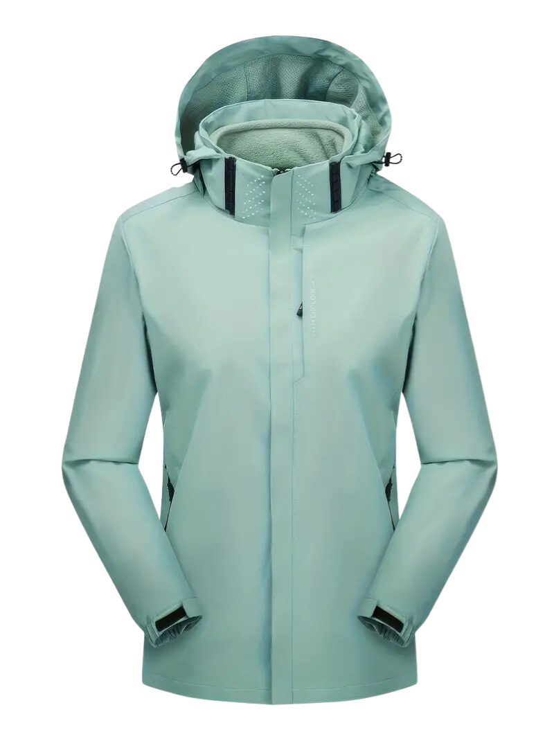 Eveloria Damen Outdoorjacke Stilvoll Wasserdicht