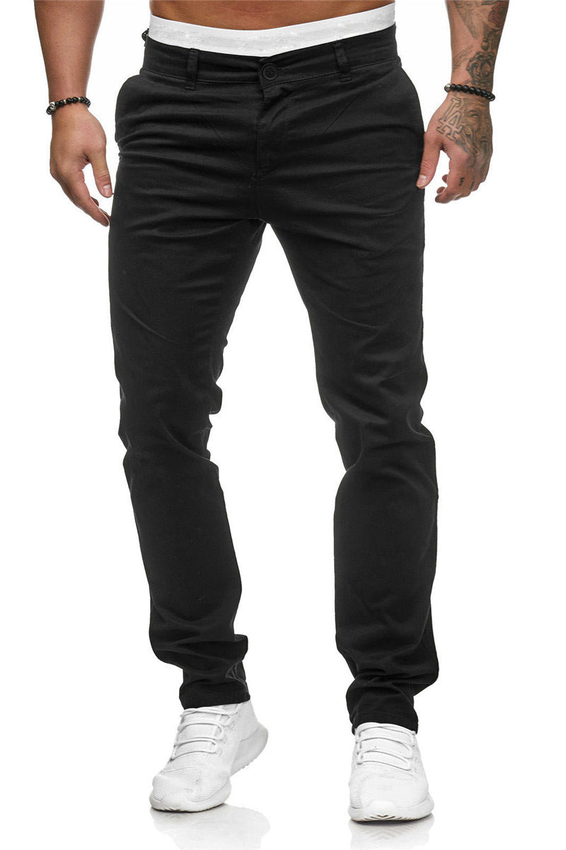 Damen Taillenhose Stretchbaumwolle