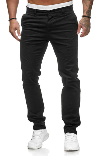 Damen Taillenhose Stretchbaumwolle
