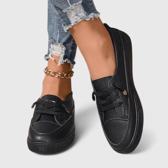 Damen Klassische Schnürsneaker Frühling
