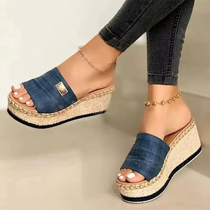 Damen Orthopädische Keil-Sandalen Sommer