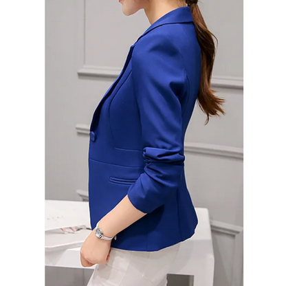 Eveloria Damen Blazer Langärmlig Büro