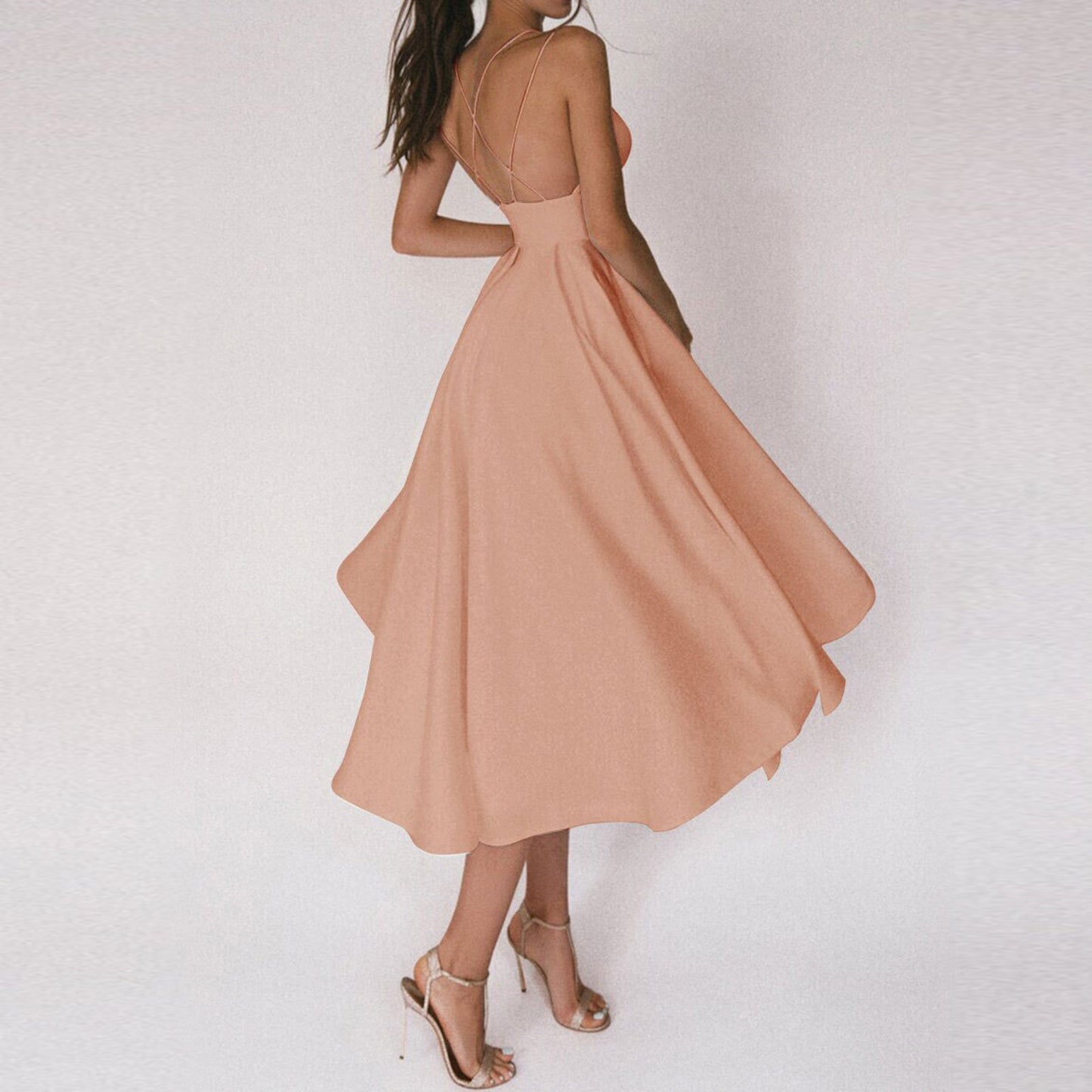 Eveloria Damen Cocktailkleid Festkleidung
