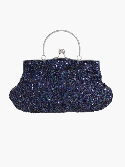 Adina Damen Handtasche Bestickt Vintage Stil