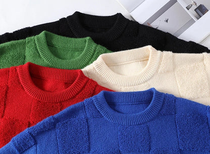Eveloria Herren Strickpullover Trendig