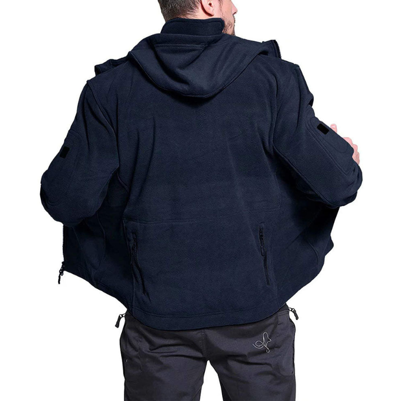 Eveloria Damen Fleecejacke Winddicht Outdoor