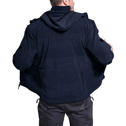 Eveloria Damen Fleecejacke Winddicht Outdoor