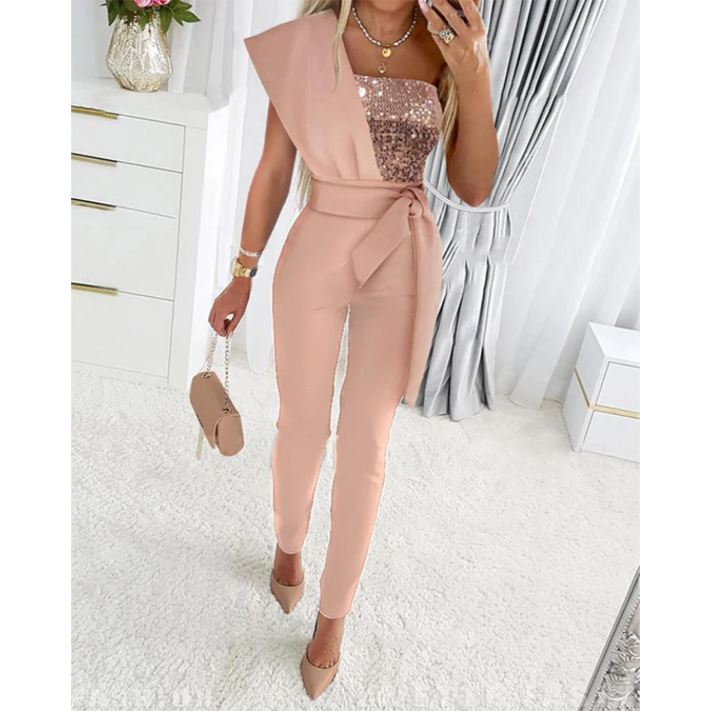 Eveloria Damen Jumpsuit Stylisch - Eveloria
