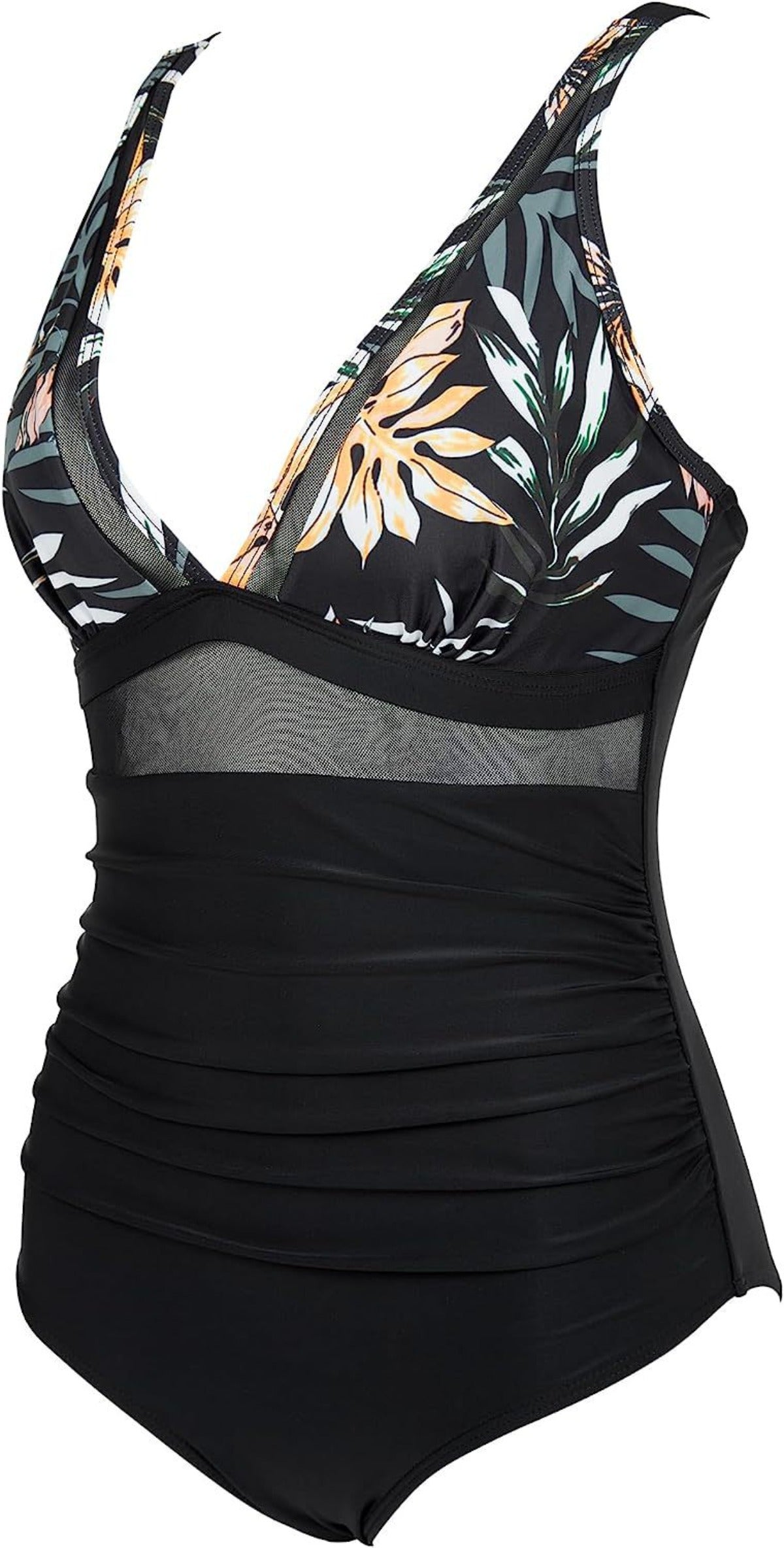 Eveloria Damen Einteiliger Badeanzug Hohe Taille
