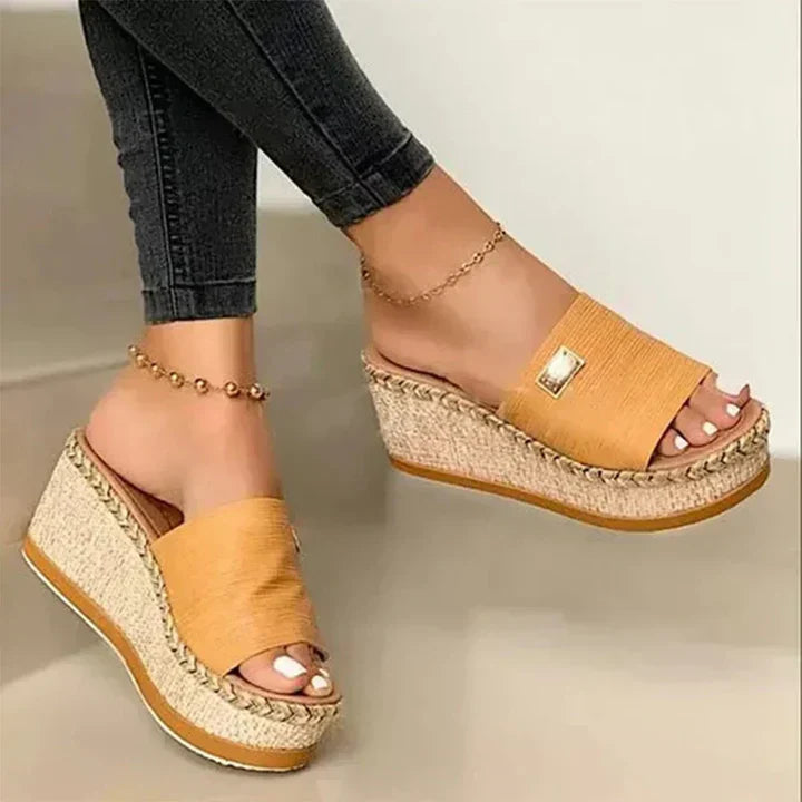 Damen Orthopädische Keil-Sandalen Sommer - Eveloria
