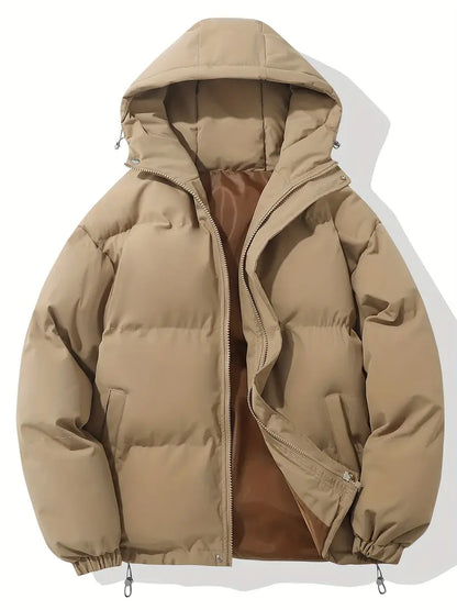 Damen Winterjacke Gepolstert Mit Kapuze