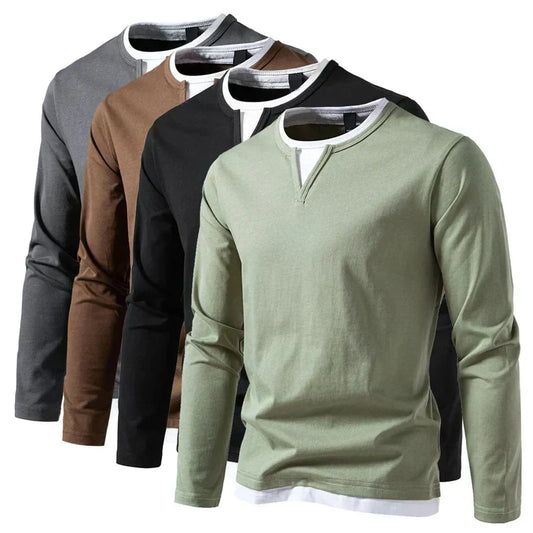 Eveloria Herren Langarm-Pullover Trendig - Eveloria