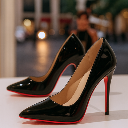 Damen High Heels Spitze Zehenpartie Klassisch