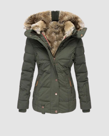 Damen Wasserdichte Winterjacke Warm