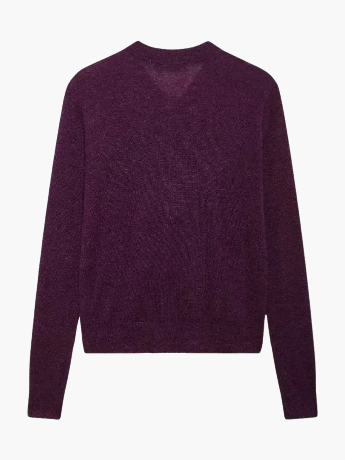 Strickjacke Damen Krawattenausschnitt Taschen