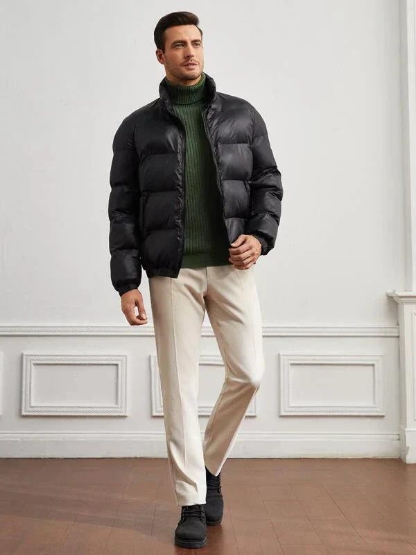 Eveloria Herren Pufferjacke Stilvoll