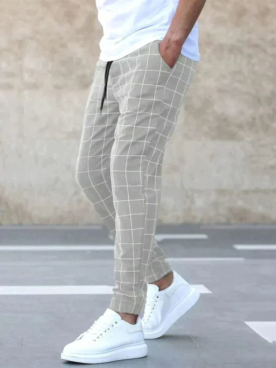 Elegante Herrenhose aus Baumwolle